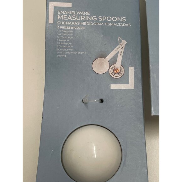 Crofton Enamelware Measuring Cups & Spoons Set New With Tags! - Picture 6 of 7